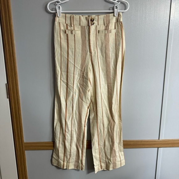 ModCloth Linen Pants Size 2 - Picture 2 of 11